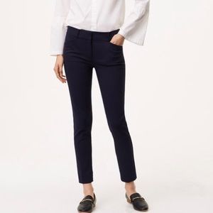 LOFT Skinny Marisa Pant Navy